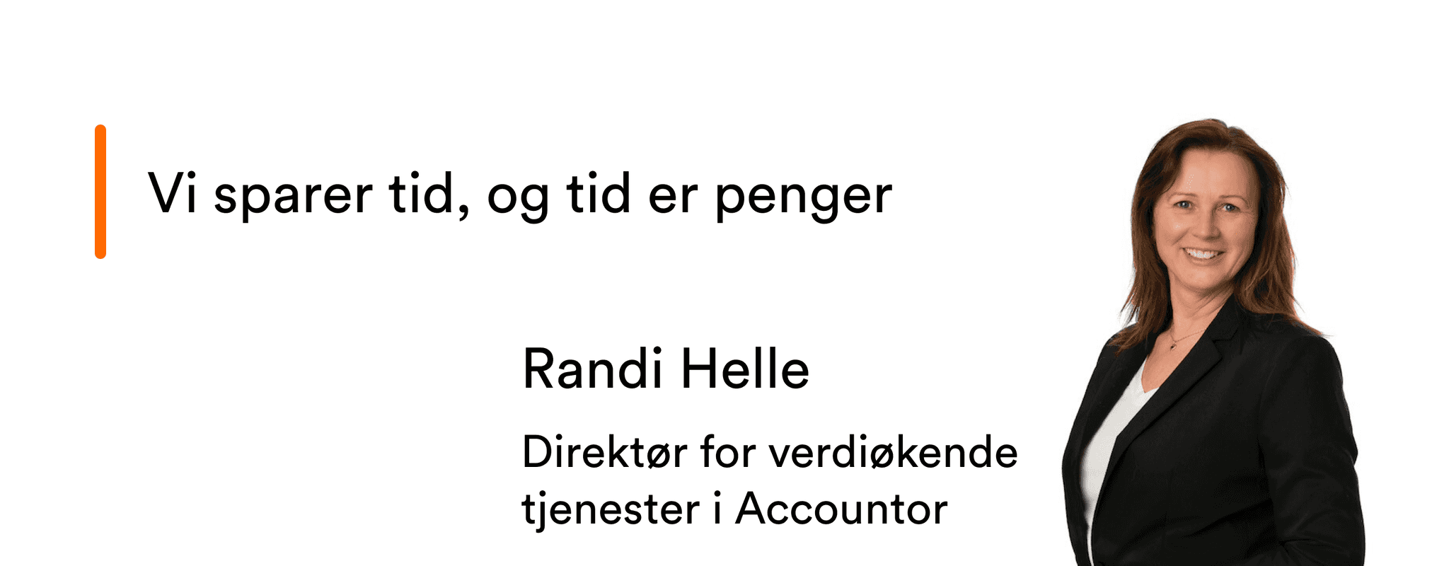 Randi Helle om Siffer: – Vi sparer tid, og tid er penger 